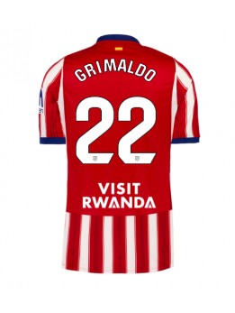 Moški Nogometna dresi replika Atletico Madrid Alejandro Grimaldo #22 Domači 2026-27 Kratek rokav Moški Nogometna dresi replika Atletico Madrid Alejandro Grimaldo #22 Domači 2026-27 Kratek rokav